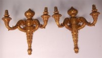 Lot 1077 - A set of four early 20th century carved...