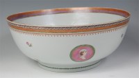 Lot 1114 - A 19th century Chinese famille rose porcelain...