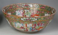 Lot 1117 - A 19th century Chinese Canton footed bowl,...