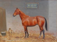 Lot 1161 - *Major George A Cattley (1896-1978) - Horse in...