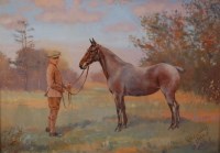 Lot 1163 - *Major George A Cattley (1896-1978) - Horse...