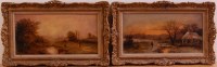 Lot 1190 - # Charles Branwhite (1817-1880) - Pair; a...