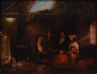 Lot 1193 - After George Morland (1763-1804)- Courtship...