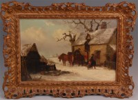 Lot 1197 - Thomas Smythe (1826-1906) - Travellers outside...