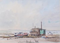 Lot 1171 - *R Winton Aldridge - Felixstowe ferry,...