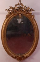 Lot 1318 - A French mid-19th century giltwood and gesso...