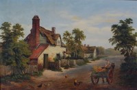 Lot 1184 - William P Cartwright (1855-1915) - Cottage...