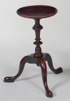 Lot 1332 - A George III mahogany kettle stand, having...