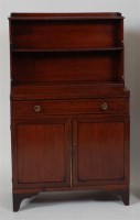 Lot 1351 - A Regency mahogany and ebony strung chiffonier,...