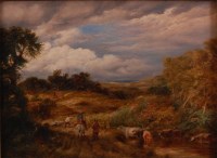 Lot 1236 - Circle of John Linnell (1792-1882) - Rural...