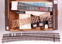Lot 355 - 5x Peco Turnouts boxed with various other...