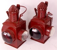 Lot 159 - South African railways? pair of mid 20th...