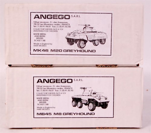 Lot 1302 - Hart Models Ltd/Angego white metal and resin,...