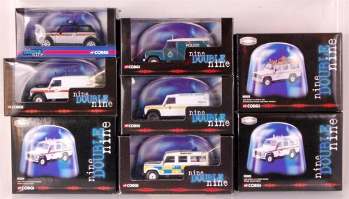 Lot 2514 - Corgi Nine Double Nine Police vehicle diecast...