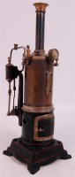 Lot 29 - Doll et Cie, single cylinder vertical steam...