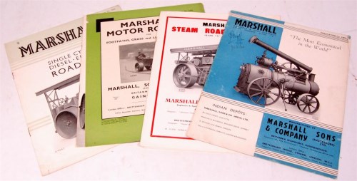Lot 63 - 6 Marshall Gainsborough brochures relating to...