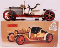 Lot 92 - Mamod, SA1, steam roadster, white body with...