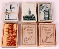 Lot 115 - Six decks of LNER playing cards including...
