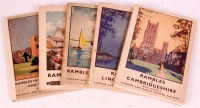 Lot 118 - Five editions of the LNER 'rambled' series of...