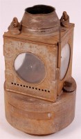 Lot 131 - A Great Eastern Railway ground signal lamp...