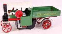 Lot 10 - Mamod, SW1 steam wagon with spirit burner,...