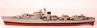 Lot 142 - Radio control, destroyer HMS Sole Bay, plastic...