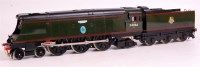 Lot 267 - Ace BR gloss green lined red SR class BB/WC...