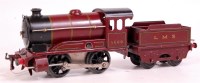 Lot 277 - Hornby 1948-54 maroon LMS c/w no 501 0-4-0...