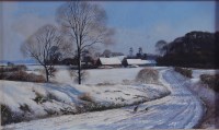 Lot 688 - Clive Madgewick (1934-2005) - A winter...