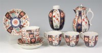 Lot 435 - A collection of Dr Wall period Worcester...