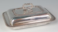 Lot 459 - A George III silver entree dish and cover,...