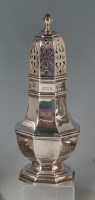 Lot 464 - A mid-Victorian silver pedestal lighthouse...