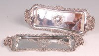 Lot 474 - A pair of early 19th century silver sweetmeat...