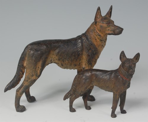 Lot 587 - An Austrian cold painted bronze German...