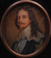 Lot 630 - After Anthony van Dyck - Miniature head and...