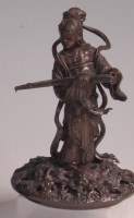 Lot 650 - A Japanese Meiji period bronze incense burner...