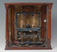 Lot 608 - A Victorian diorama depicting 'The General...