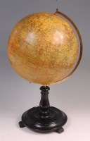 Lot 621 - A Phillips 12" terrestrial globe, circa 1900,...