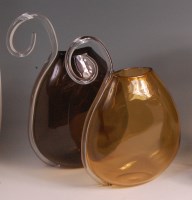 Lot 96 - A contemporary studio glass vase by Loco,...