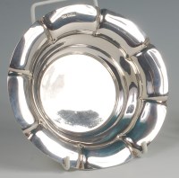 Lot 47 - An Art Nouveau silver bonbon dish, of lobed...