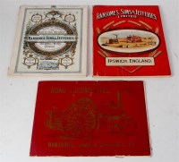 Lot 58 - 3 catalogues relating to the products of...