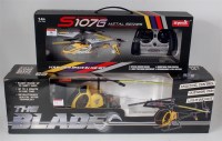 Lot 38 - Radio Control helicopter group to include a...