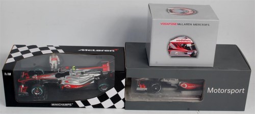 Lot 2592 - Minichamps and Pauls Model Art group to...