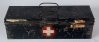 Lot 11 - A Southern Railway metal constructed First Aid...