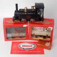 Lot 76 - A Mamod 0-4-0 tank engine with instructions,...