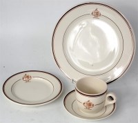Lot 5 - Set of replica GWR china, cups, saucer, tea...