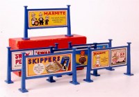 Lot 313 - Hornby 1949 box of 6 buff repainted blue...