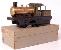 Lot 315 - Bing live steam green LNER with black and...