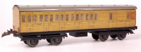 Lot 322 - Hornby 1948 LNER No. 2 brake/3rd coach with...