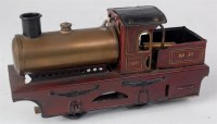 Lot 331 - Bing live steam maroon MR with black and...